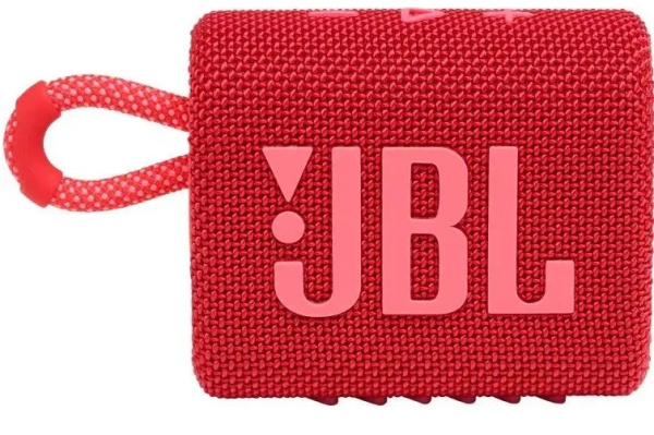 Портативная акустика JBL GO 3 Red (JBLGO3RED)