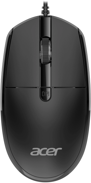 Проводная мышь Acer OMW401 Черная