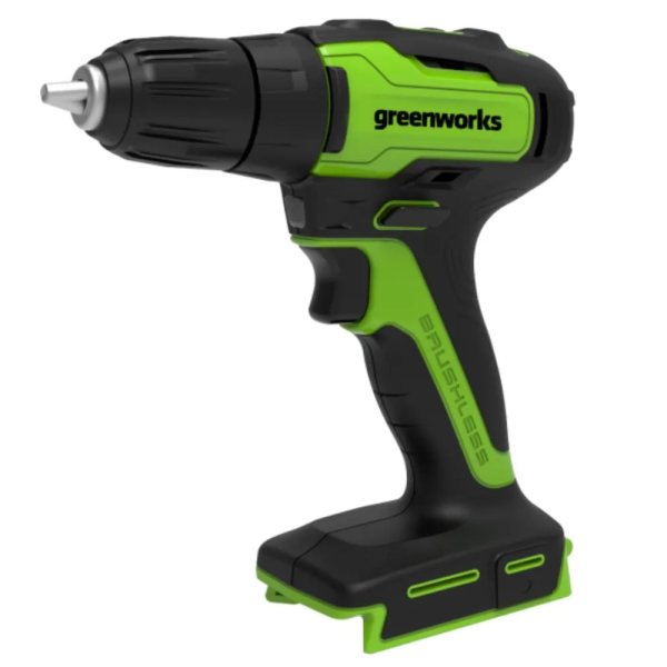 Дрель-шуруповерт аккумуляторная Greenworks GD24DD35 24В (3704007) (Без акб/зу)
