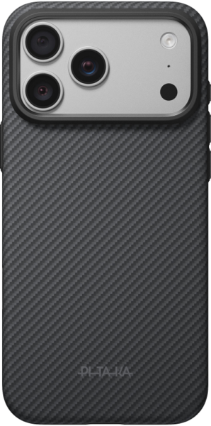 Накладка кевлар Pitaka Supreme Craft Case для Apple iPhone 17 Pro Max/18 Pro Max Black (Черный)
