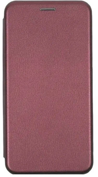 Чехол-книжка для Infinix Smart 6 Plus Бордовый (боковая)