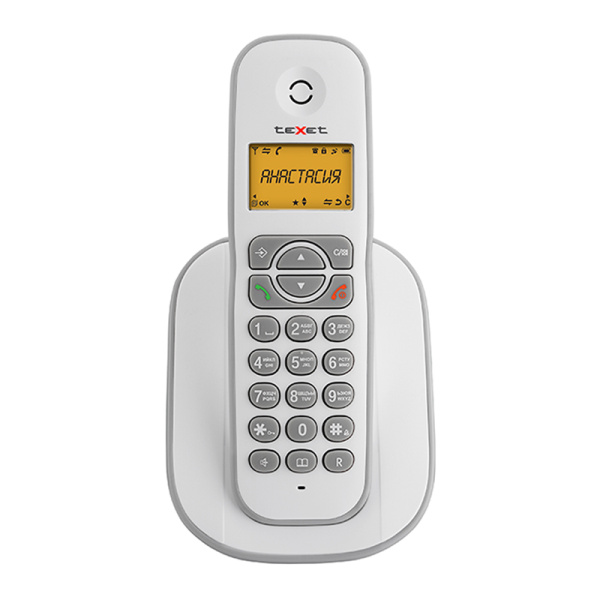 Радиотелефон Dect Texet TX-D4505A White (Белый)