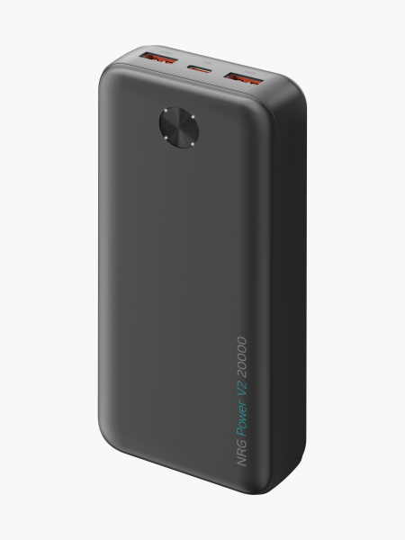 Внешний аккумулятор Deppa NRG Power V2 20000mAh 2USB 10Вт (33680) 