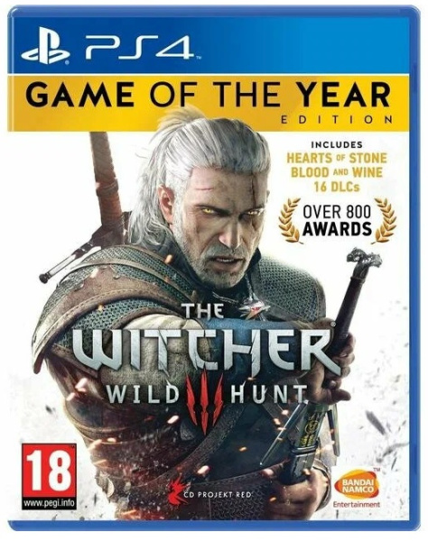Игра для PS4 The Witcher 3: Wild Hunt - Game Of The Year Edition (Русские субтитры)