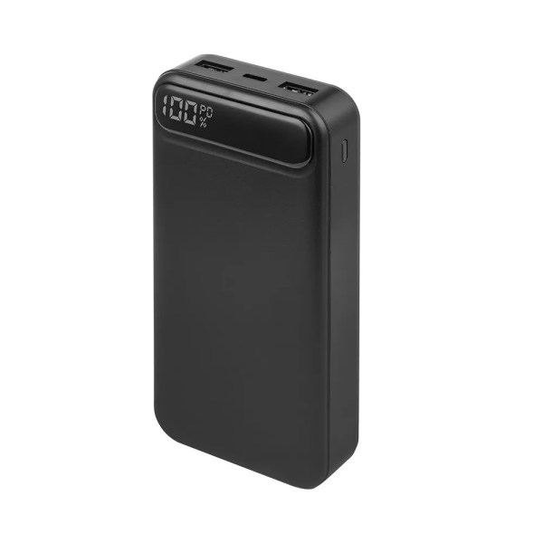 Внешний аккумулятор Deppa NRG Turbo 20000mAh 2USB-Type-C 22.5Вт Black (33638)