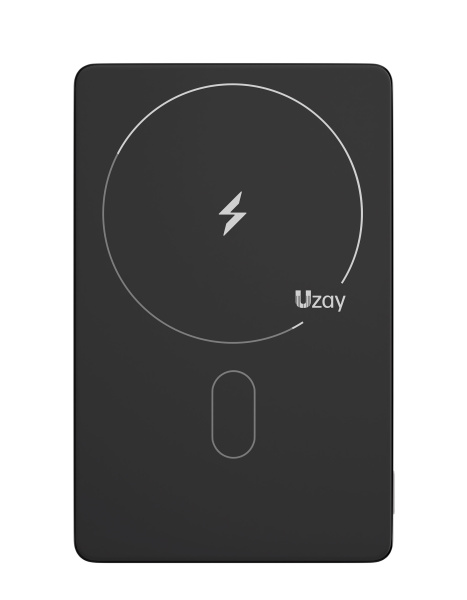 Внешний аккумулятор Uzay Slim Powerbank 5000mAh Black (Черный)