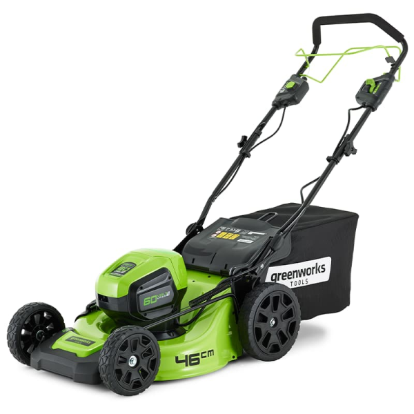 Газонокосилка аккумуляторная Greenworks GD60LM46SP 60В (2502907) (Без акб/зу)