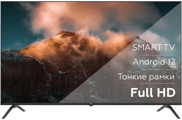 Телевизор BQ 43FS38B 43" (2023) Black (Черный)