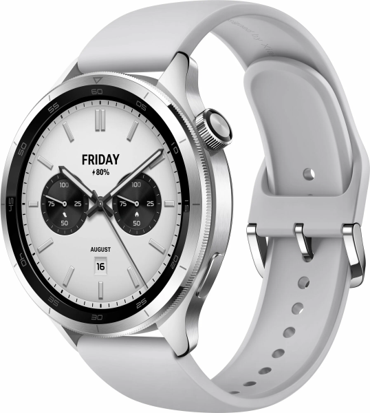 Умные часы Xiaomi Watch S4 47mm Silver (BHR9197GL)