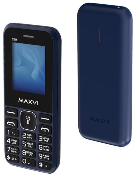 Телефон MAXVI C30 (Без З\У) Blue (Синий)