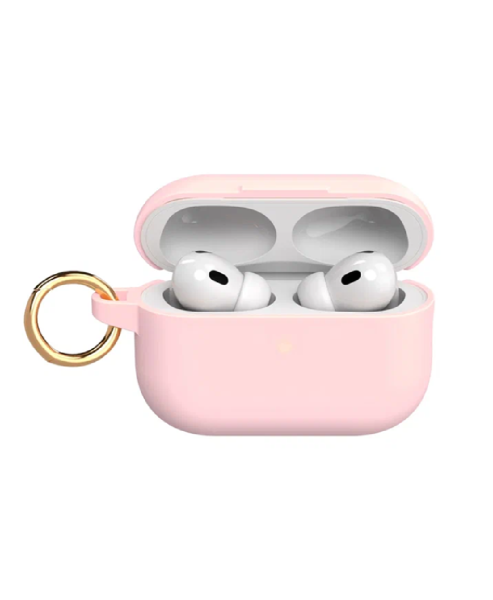 Силиконовый чехол VLP Satin Case для Apple AirPods Pro 3 Pink (Розовый)