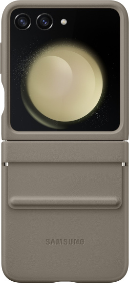 Чехол Samsung Flap Eco-Leather Case для Samsung Galaxy Z Flip5 (EF-VF731PAEGRU) Серо-Коричневый