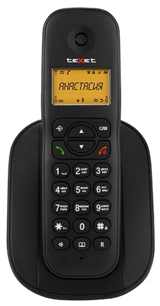 Радиотелефон Dect Texet TX-D4505A Black (Черный)