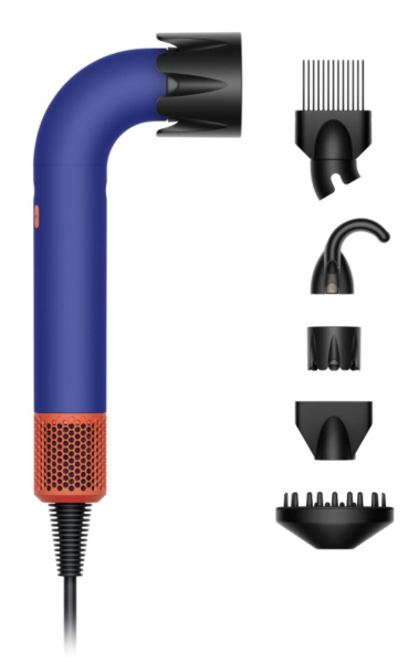 Фен Dyson Supersonic R HD18 Vinca Blue/Topaz Orange (Синий/Оранжевый) (EU)