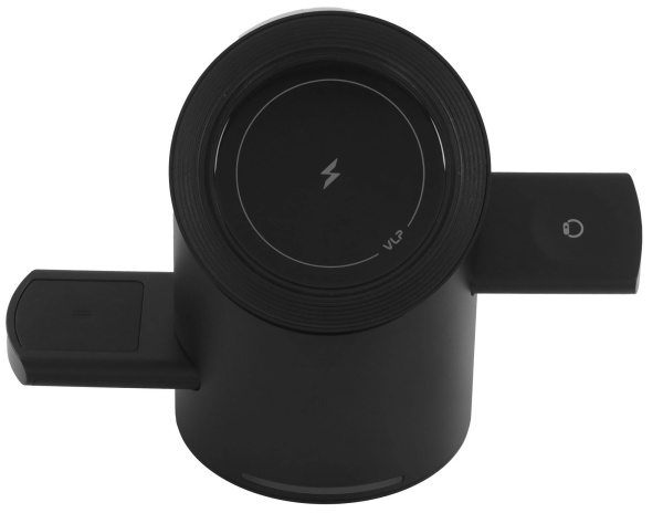 Беспроводная зарядная станция VLP Tower Power MagSafe QI2 3in1 for Samsung Титановый Черный