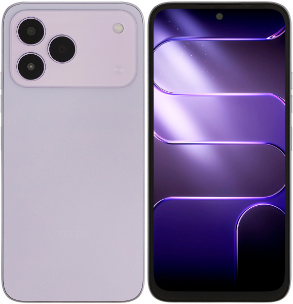Смартфон Tecno Spark 50 8/128GB Aurora Purple (Фиолетовый)