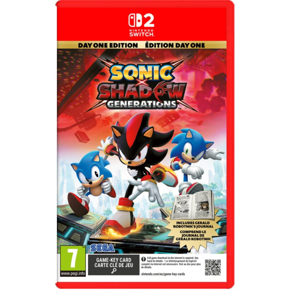 Игра Sonic x Shadow Generations Day One Edition для Nintendo Switch 2 (Русские субтитры)
