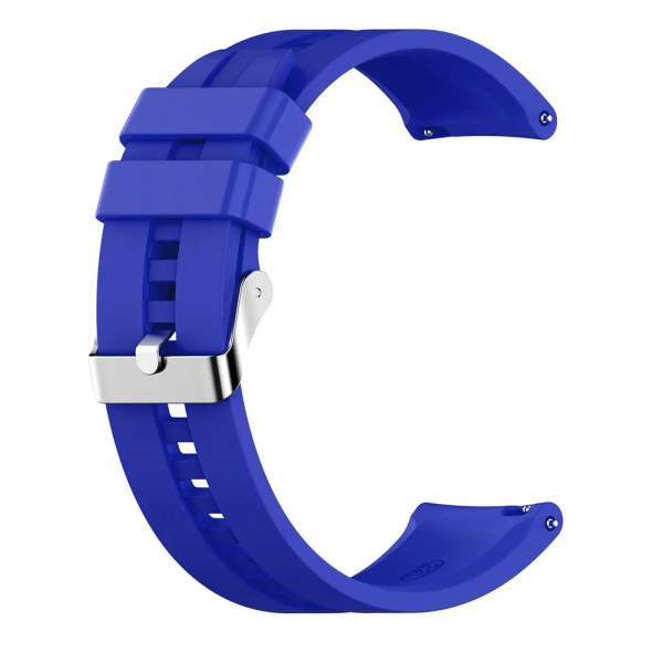 Ремешок Red Line универсальный силиконовый рельефный 22mm Темно-синий