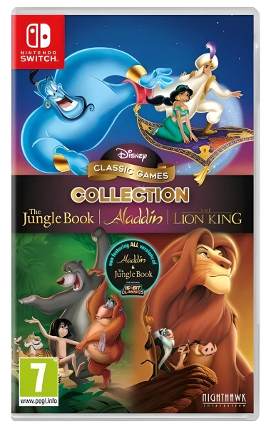 Игра Disney Classic Games Collection 3in1 для Nintendo Switch (Английская версия)