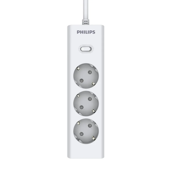 Сетевой фильтр Philips CHP2135 3м (3 розетки) Белый