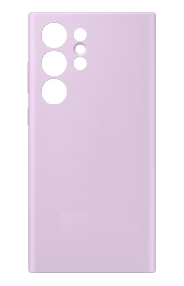 Накладка силикон Borasco для Samsung Galaxy S24 Ultra Лаванда
