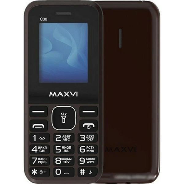 Телефон MAXVI C30 (Без З\У) Brown (Коричневый)