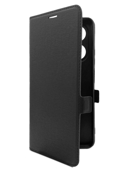 Чехол-книжка Borasco для Infinix HOT 40i Черный