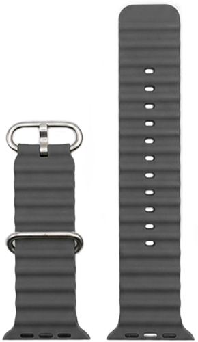Ремешок для Apple Watch 42/44/45/49mm Ocean Band Gray