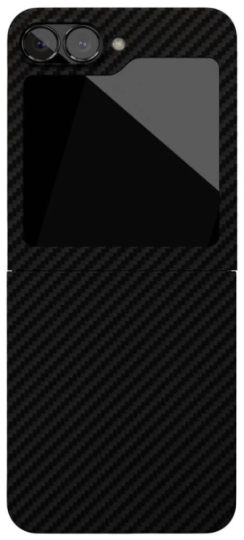 Накладка VLP Kevlar Case with MagSafe для Samsung Galaxy Z Flip6/7 FE Black (Черный)