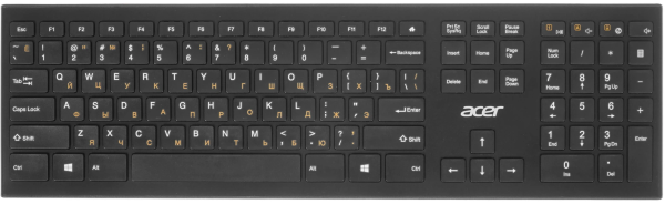 Беспроводная клавиатура Acer OKR010 Черный