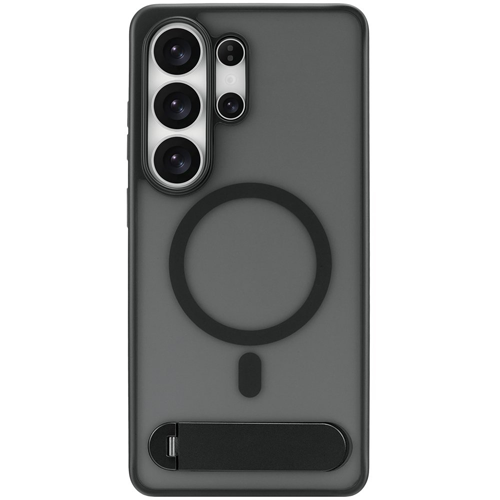 Накладка силикон uBear Stand 360 with MagSafe для Samsung S26 Ultra Черный