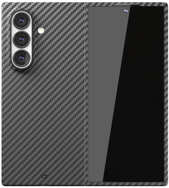 Накладка VLP Kevlar Case with MagSafe для Samsung Galaxy Z Fold7 Black (Черный)