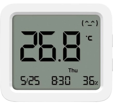Датчик температуры и влажности Xiaomi Temperature and Humidity Monitor 3 (BHR9041GL) White