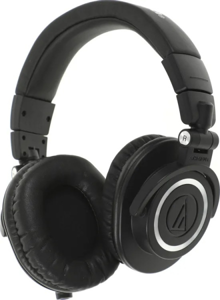 Проводные наушники Audio-Technica ATH-M50x Black (Черный)