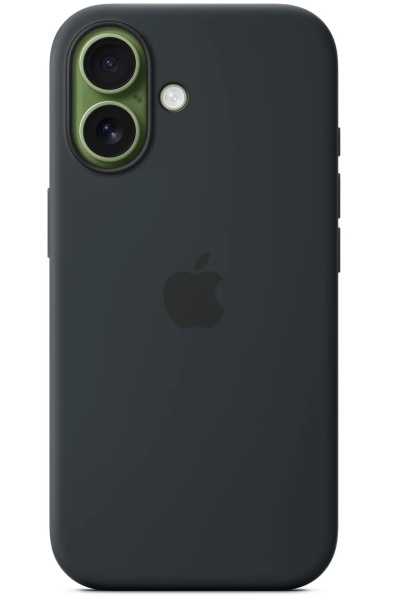 Накладка Apple Silicone Case для iPhone 17 Black (MGF14)