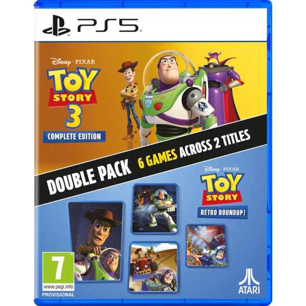 Игра для PS5 Toy Story Retro Roundup! + Toy Story 3 Complete Edition Double Pack (Русские субтитры)