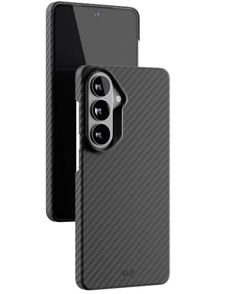Накладка кевлар VLP Kevlar Case with MagSafe для Samsung Galaxy S26 Black (Черный)
