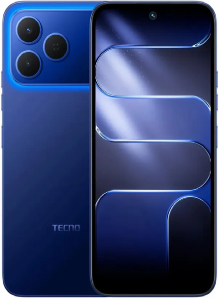 Смартфон Tecno Spark 50 6/128GB Halo Blue (Синий)