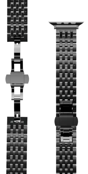 Ремешок VLP Stark Band для Apple Watch 42/44/45/49mm Черный