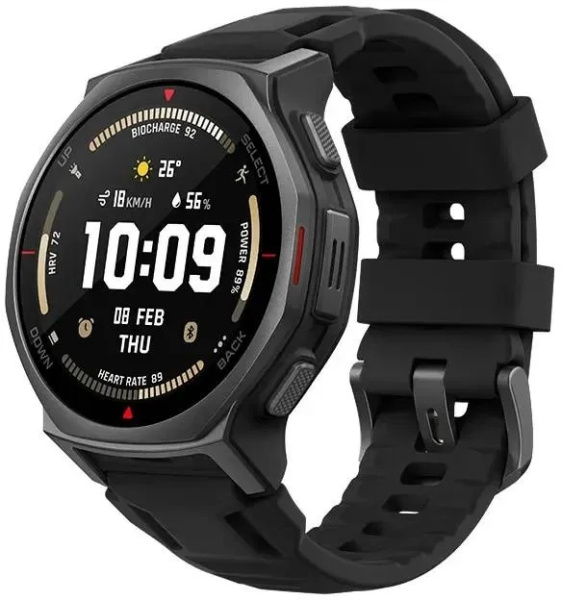 Часы Amazfit T-Rex 3 Pro 44mm Tactical Black (Черный)