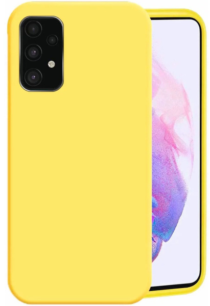 Накладка силикон LuxCase для Samsung Galaxy A52 Желтый