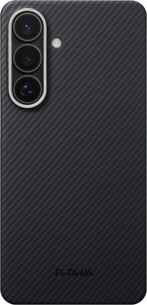 Накладка кевлар Pitaka Ultra-Slim Case для Samsung Galaxy S26+ Black/Gray (Черный/Серый)