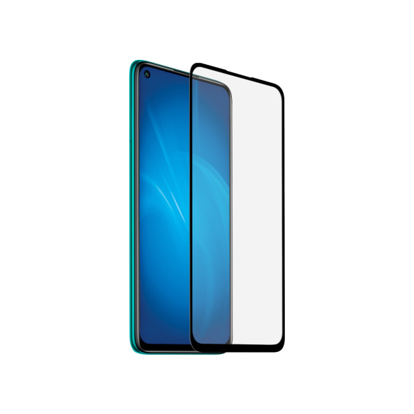 Защитное стекло DF для Xiaomi Redmi Note 9T/Note 10T/ Poco M3 Pro Full Glue Black