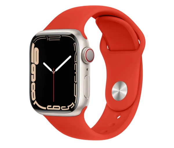 Ремешок для Apple Watch 38/40/41mm Sport Band Красный