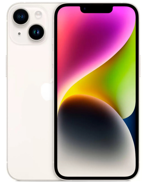 Смартфон Apple iPhone 14 128GB White (Белый) SIM+eSIM