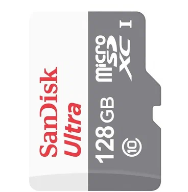 Карта памяти Micro SD SanDisk Ultra 128GB Class10 100MB/s (SDSQUNR-128G-GN3MN)