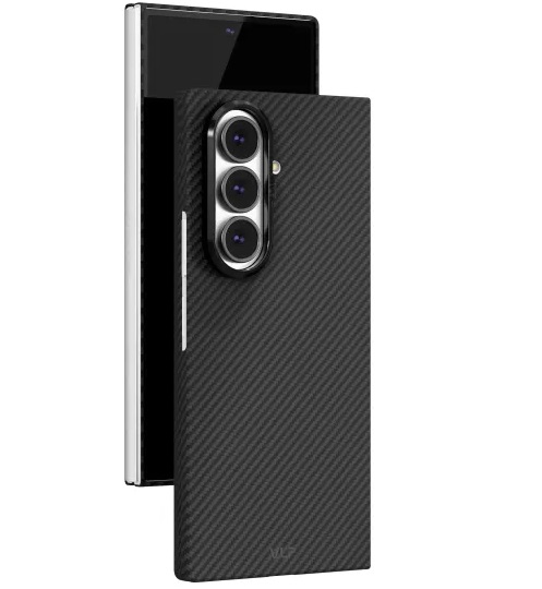 Накладка VLP Kevlar Case with MagSafe для Samsung Galaxy Z Fold8 Ultra Black (Черный)