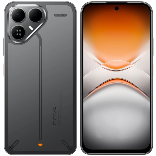 Смартфон Tecno Pova 8 5G 8/256GB Graphite Black (Серый)