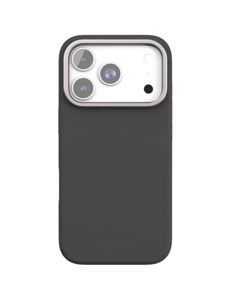 Накладка силикон VLP Aster Pro Stand Case with Magsafe для Apple iPhone 17 Pro Черный