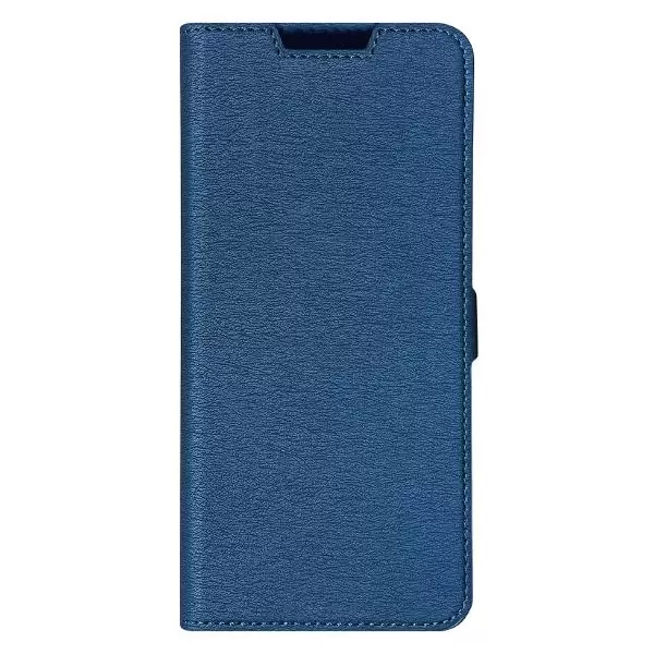 Чехол-книжка DF для Infinix Smart 6 Plus Blue (боковая)